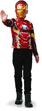 Rubie's 300113 Costume ufficiale Marvel Avengers, travestimento ufficiale Marvel Iron Man, taglia standard