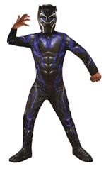 Marvel: Black Panther - Costume Battle Endgame (Tuta Con Copriscarpe E Maschera Tg. L)