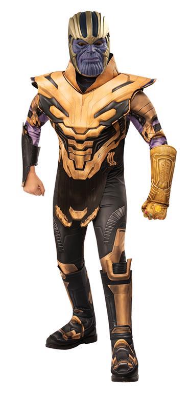 Marvel: Thanos - Costume Premium (Tuta Imbottita Con Guanti E Copriscarpe Attaccati, Tabard, Maschera E Guanto Di Stoffa Tg. L) - 2