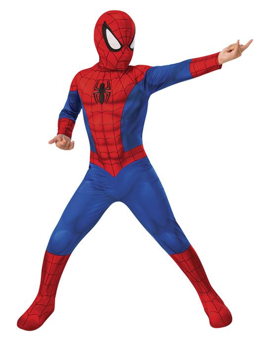 Marvel: Spiderman - Costume Classic (Tuta Con Copriscarpe E Maschera Tg. M)