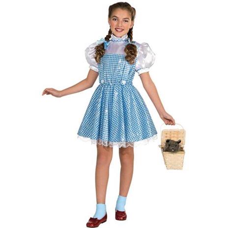 Costume Dorothy Deluxe Il Mago di Oz Originale Bambina Medium 5 - 7 Anni  132 cm - Rubie's - Idee regalo | IBS
