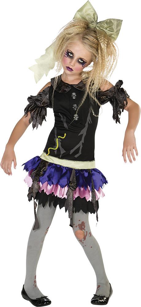 Rubies: Zombies - Costume Bambola Zombie Bambino (Vestito E Fiocco Per La  Testa Tg. M) - Rubie's - Idee regalo | IBS