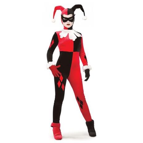 Costume Harley Quinn cosplay bambina più terrificante di Halloween