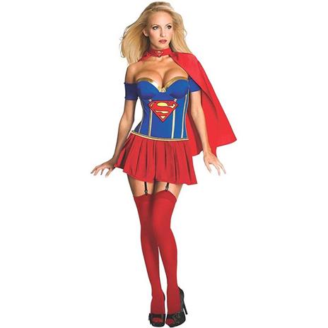 Costume Supergirl Per Donna Taglia S Vestito Per Ragazze Super