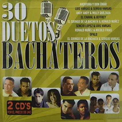 30 Duetos Bachateros Pegaditos - CD Audio