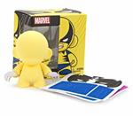 Kidrobot Wolverine Munny Vinyl Figure 18cm con Adesivi