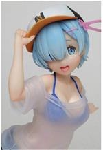 Taito Pvc Statue Re:Zero Rem Swimwear Version Pvc Figure