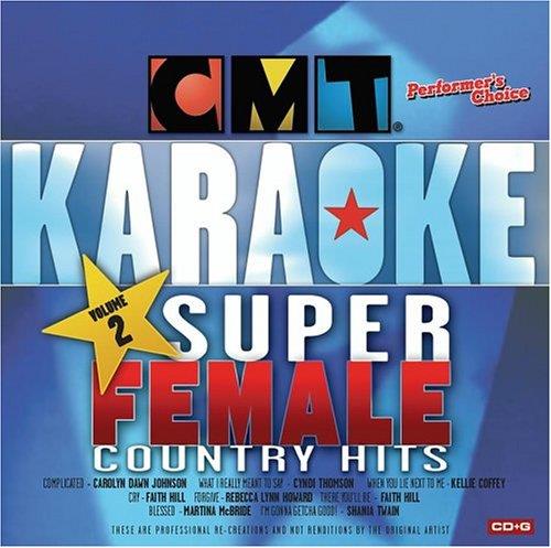 Karaoke. Super Female Country Vol.2 - CD Audio