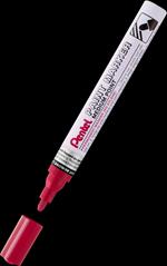 Paint Marker Pennarello A Olio Punta Media Colore Rosso