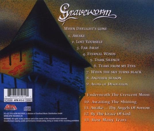 When Daylight's Gone - CD Audio di Graveworm - 2