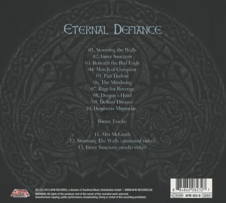 Eternal Defiance - CD Audio di Suidakra - 2