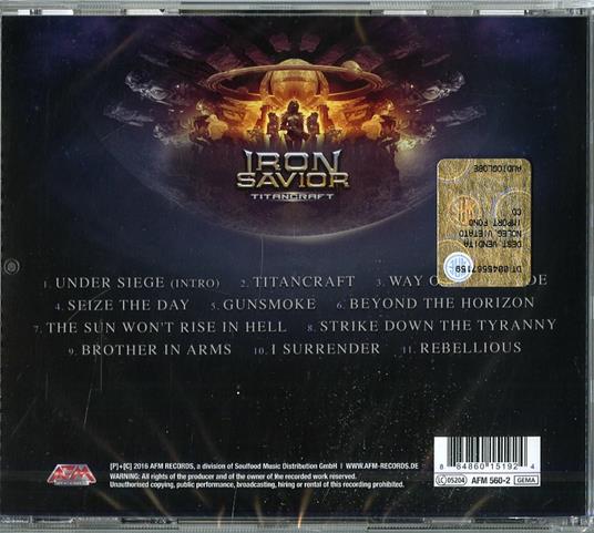 Titancraft - CD Audio di Iron Savior - 2