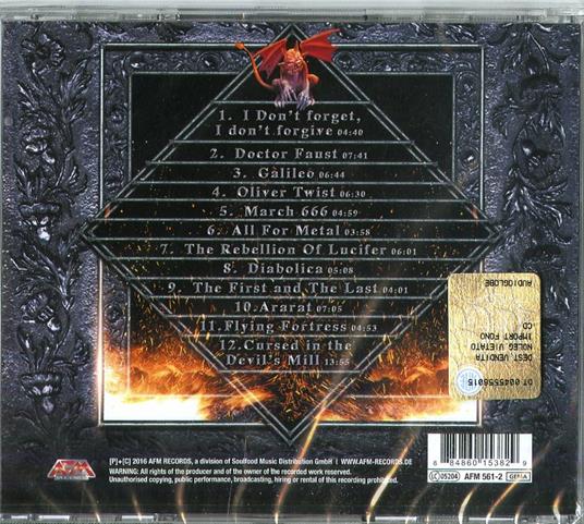 Diabolica - CD Audio di Iron Mask - 2