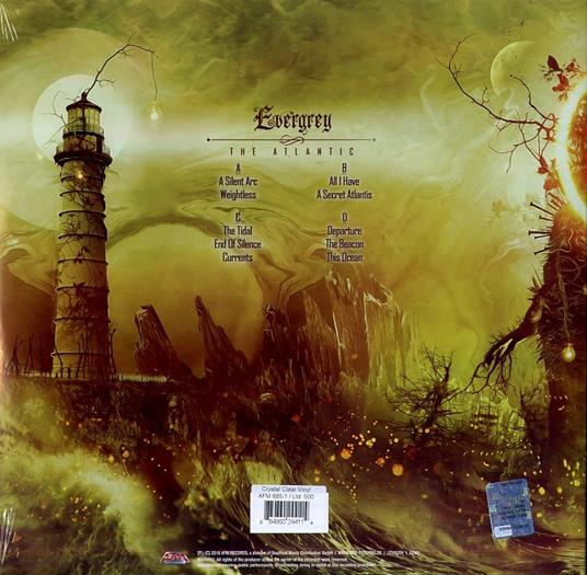 The Atlantic (Crystal Clear Coloured Vinyl) - Vinile LP di Evergrey - 2