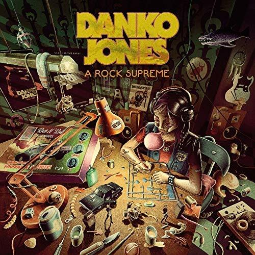 A Rock Supreme (Limited Neon Orange Coloured Vinyl Edition) - Vinile LP di Danko Jones