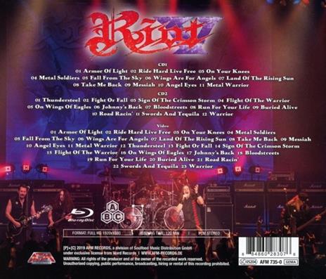 Live in Japan 2018 - CD Audio + Blu-ray di Riot V - 2