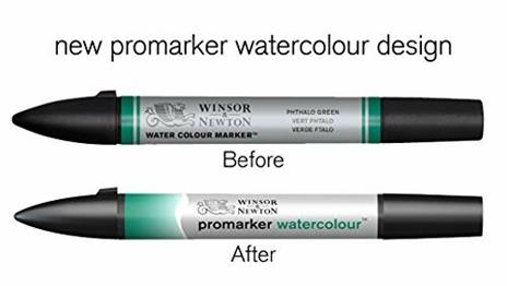Marker Watercolour Blu Medio - 4