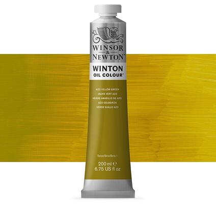 Colore A Olio Winton Winsor & Newton 200ml -azo Giallo Verde