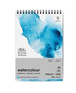 Winsor & Newton Blocco Acquerello Spirale A4 Fogli 12 300 Grammi