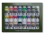 Vallejo Model Color Wargames - Set Pittura Acrilica, 16 x 17 ml, Colori Asortiti