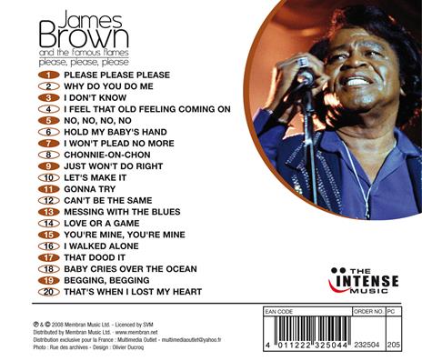 James Brown in Studio - CD Audio di James Brown - 2