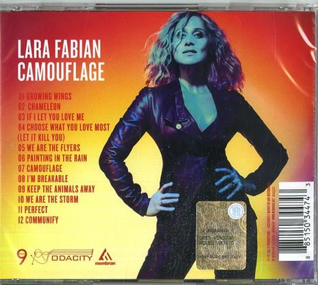 Camouflage - CD Audio di Lara Fabian - 2