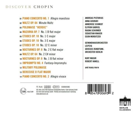 Discover Chopin - CD Audio di Frederic Chopin - 2