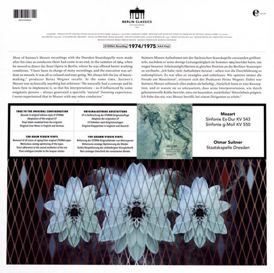 Sinfonie K543, K550 - Vinile LP di Wolfgang Amadeus Mozart,Otmar Suitner - 2