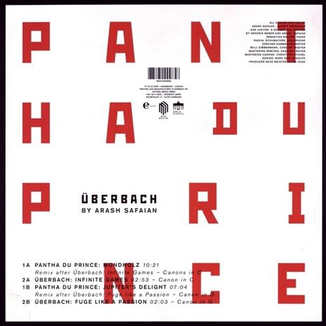 Mondholz - Vinile LP di Pantha du Prince - 2