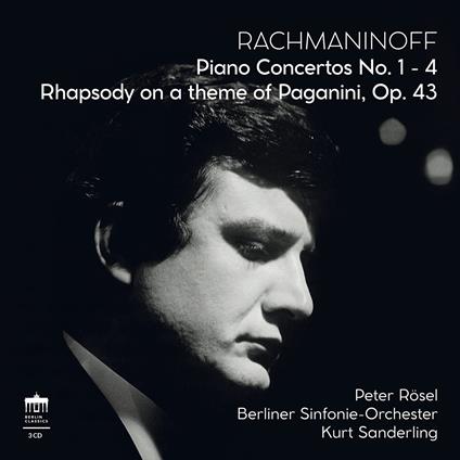 Piano Concertos & Paganini Rhapsody - CD Audio di Sergei Rachmaninov