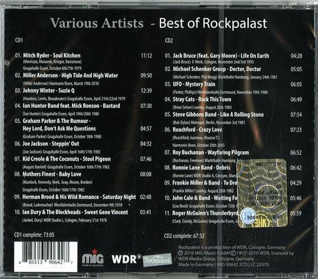 Best of Rockpalast - CD Audio - 2
