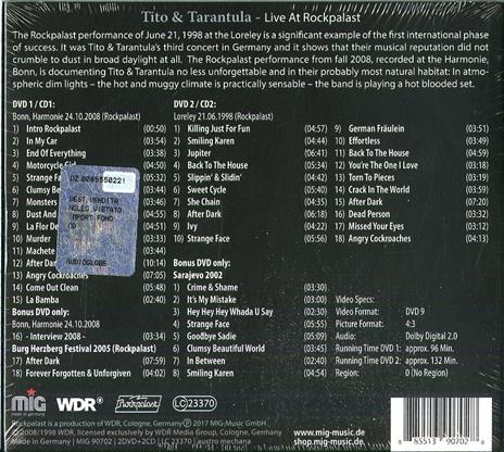 Live at Rockpalast - CD Audio + DVD di Tito & Tarantula - 2