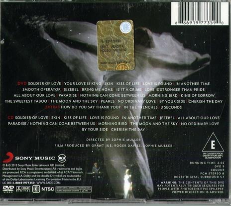 Bring Me Home. Live 2011 - CD Audio + DVD di Sade - 2