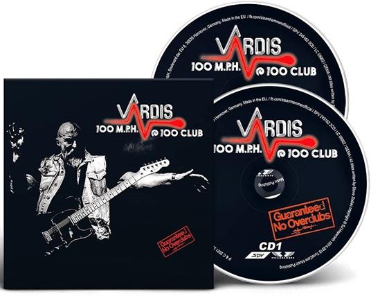 100m.P.H.@100club - CD Audio di Vardis - 2