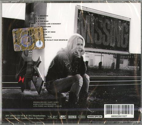 Living Like a Runaway - CD Audio di Lita Ford - 2