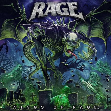 Wings of Rage (Blue Coloured Vinyl) - Vinile LP + CD Audio di Rage