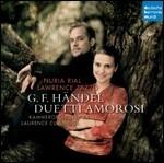 Duetti amorosi da opere - CD Audio di Georg Friedrich Händel,Laurence Cummings,Orchestra da camera di Basilea,Lawrence Zazzo,Laura Rial