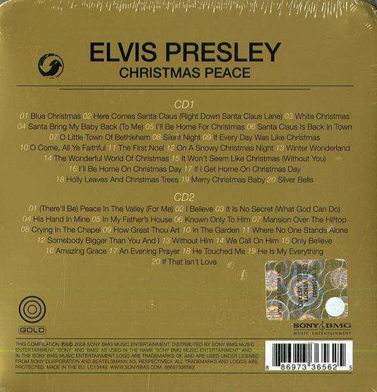 Christmas Peace (Tin Box) - Elvis Presley - CD | IBS