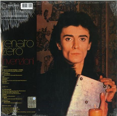 Invenzioni (Picture Disc) - Vinile LP di Renato Zero - 2