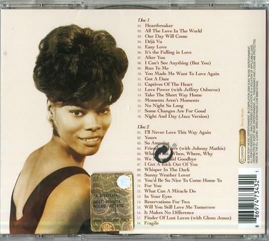 Night & Day. The Best of Dionne Warwick - CD Audio di Dionne Warwick - 2