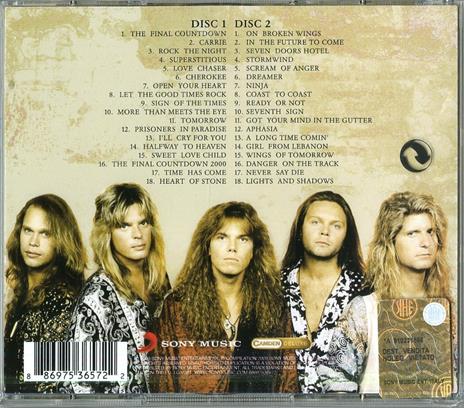 The Final Countdown. The Best of Europe - CD Audio di Europe - 2