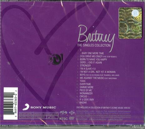 The Singles Collection - CD Audio + DVD di Britney Spears - 2