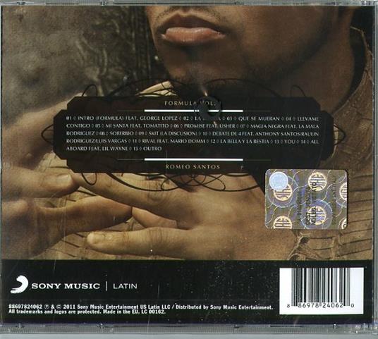 Formula vol. 1 - CD Audio di Romeo Santos - 2