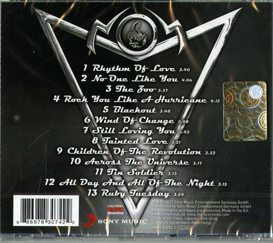 Comeblack - CD Audio di Scorpions - 2