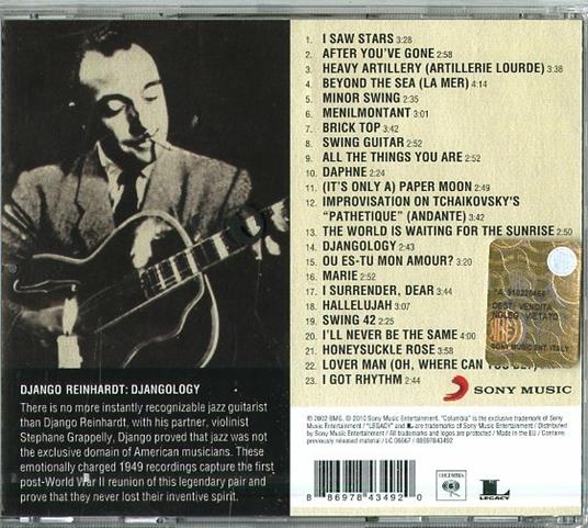 Djangology - CD Audio di Django Reinhardt - 2