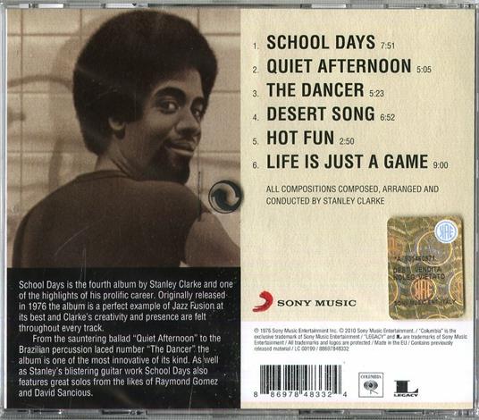 School Days - CD Audio di Stanley Clarke - 2
