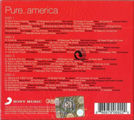 Pure... America - CD Audio - 2