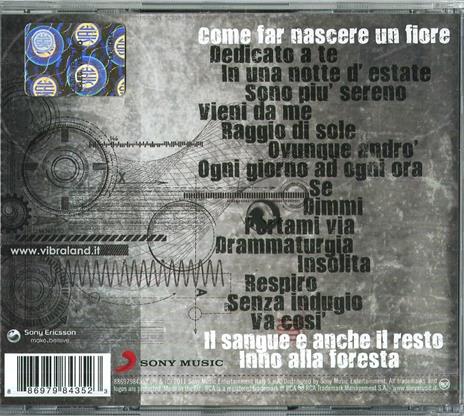 Come far nascere un fiore. Best of - CD Audio di Le Vibrazioni - 2