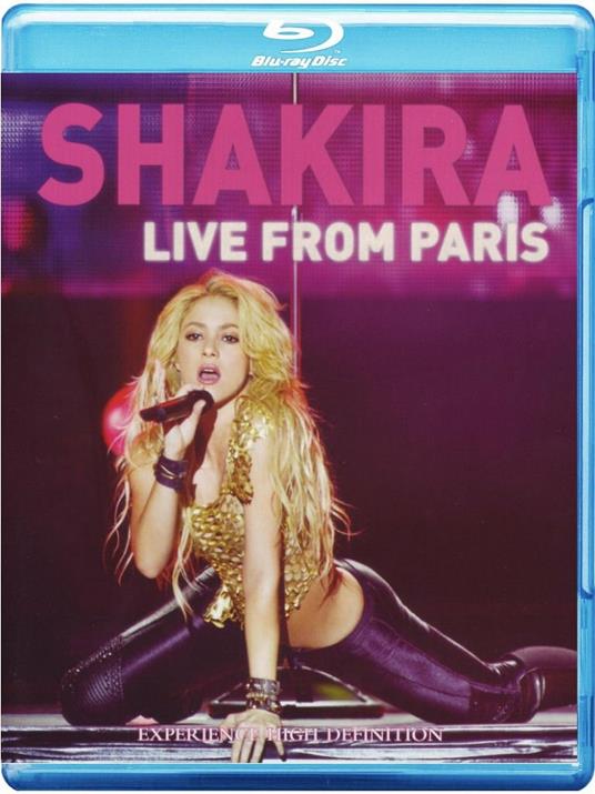 Shakira. Live From Paris (Blu-ray) - Blu-ray di Shakira