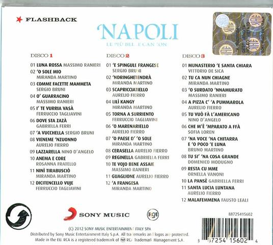 Le più belle canzoni di Napoli - CD Audio - 2